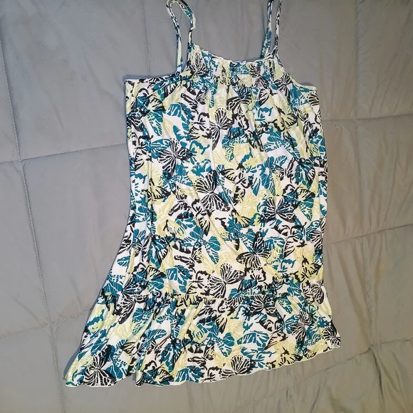 Butterfly Print Mini Dress - Picture 1 of 4